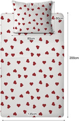 Linge de lit enfant, microfibre polyester Linge de lit - enfant Naty Shop