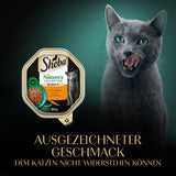 SHEBA Nourriture humide pour chats, Collection Nature's en sauce à la dinde, 2 x 11 x 85 g