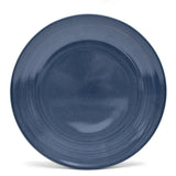 ECHTWERK "Alicia" Service de table combiné vintage 16 pièces, design moderne pour 4 personnes, service de table élégant en grès bleu foncé avec 4 assiettes, 4 assiettes latérales, 4 bols et 4 tasses à thé