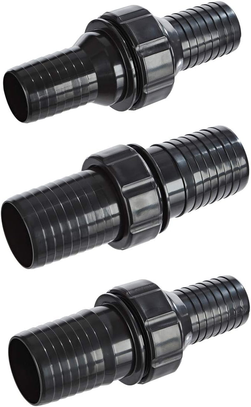 Raccord de tuyau Oase 2", noir - en PVC, pour raccorder des tuyaux de 2", diamètre 50 cm