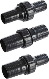 Raccord de tuyau Oase 2", noir - en PVC, pour raccorder des tuyaux de 2", diamètre 50 cm