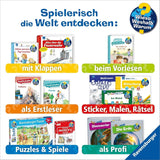 Puzzle pour enfants Ravensburger 13411 - Créatures marines sur la barrière de corail - Pourquoi ? Pourquoi? Pourquoi? Puzzle 150 pièces XXL + poster de connaissances, pour les enfants à partir de 7 ans Puzzle Naty Shop