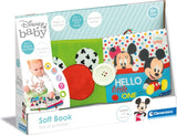 Clementoni 17721 Disney Baby - Livre en tissu, jouet de voyage polyvalent pour bébé, livre d'images crépitants et grinçants pour nouveau-nés à partir de 0 mois Jouets pour bébés Naty Shop