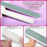FANDAMEI 20 Stücke Buffer Für Nagel, Nagelfilen Für Gelnägel, Profi Nagelfeile 100/180, Polierfeile Fingernägel, Filen Für Gelnägel, Kit Manucure & Pédicure
