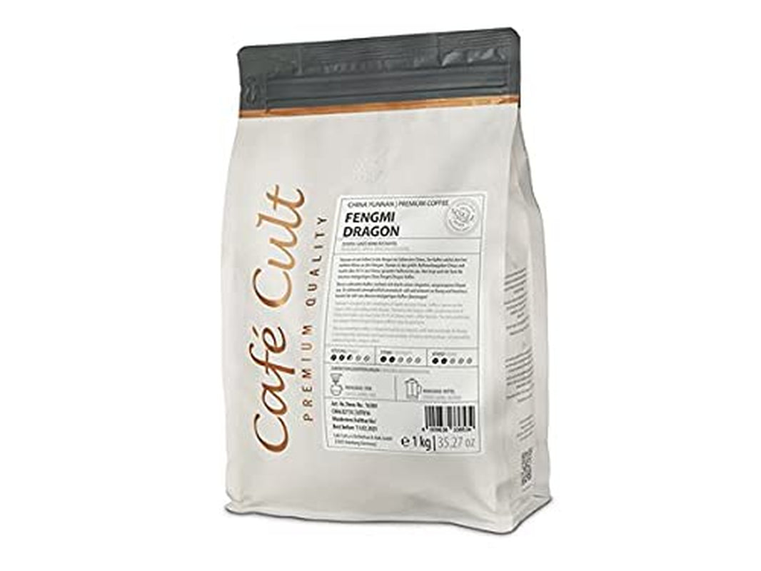 NOUVEAU Café de Chine "Yunnan Fengmi Dragon" en sac de 1 kg, grains entiers