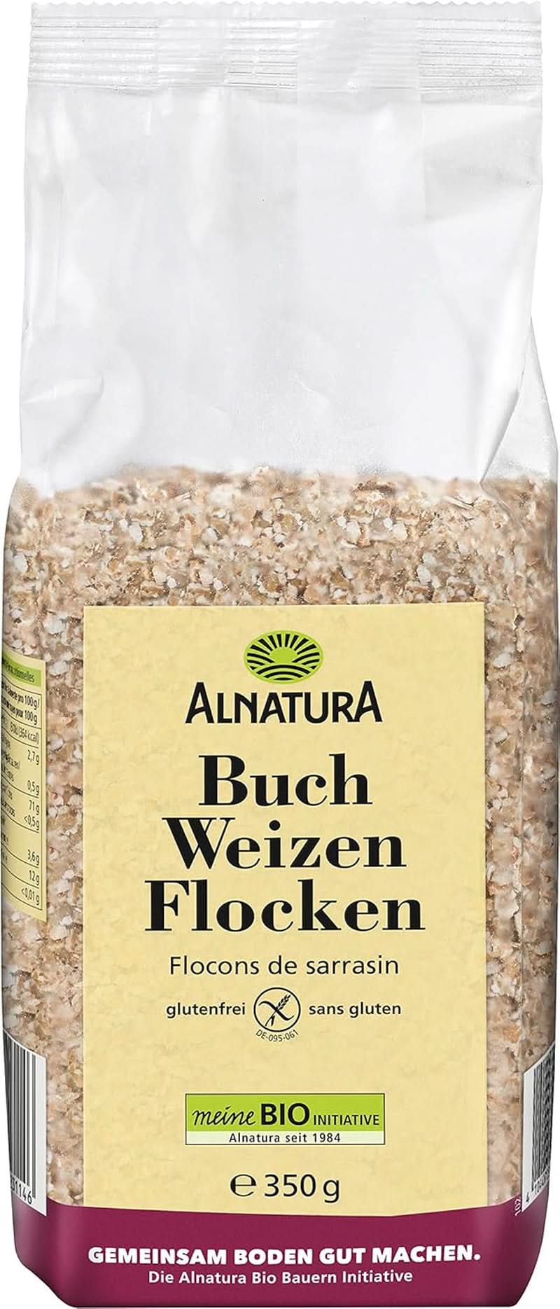 Flocons de sarrasin bio, 350 grammes Cereale Naty Shop
