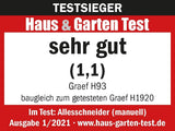 Trancheuse manuelle multifonctionnelle GRAEF Manuale H93, Rasnite rouge et Trancheuses Naty Shop