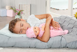 Annabell Poupée douce Little Annabell 36cm, avec corps en tissu et yeux endormis, 36cm, 709870 Zapf Creation