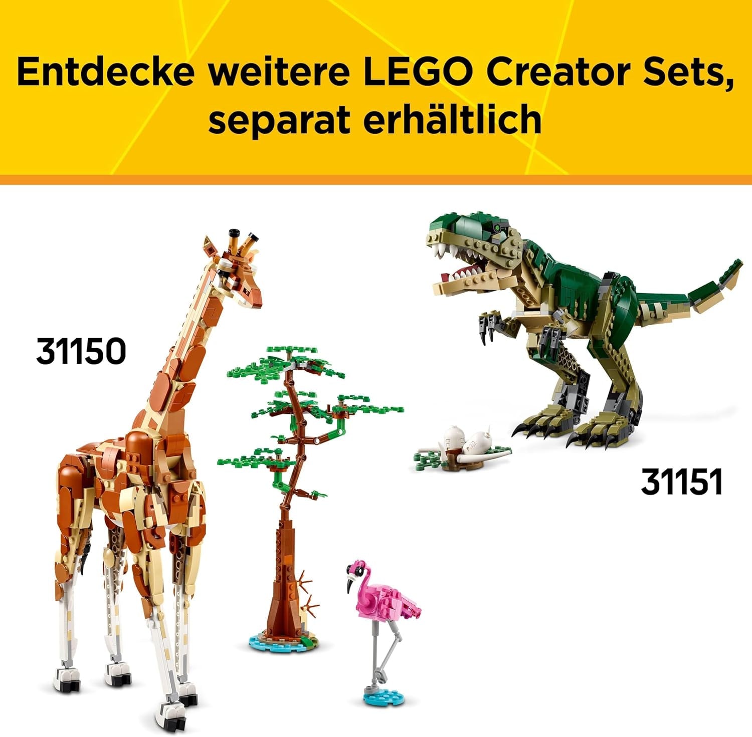 LEGO Creator 3In1 Green Dragon - Jouet - Se transforme en serpent de mer ou en phénix - Jouet de construction animalier pour enfants - Cadeau pour garçons et filles à partir de 9 ans 31161 Jeux de construction Besuche den LEGO-Store
