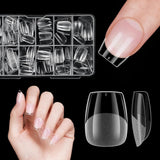 Faux ongles courts ballerine, 120 pièces, colle sur 12 tailles, ongles artificiels courts, Gel souple, couverture complète, pointes pour ongles courts en Gel S