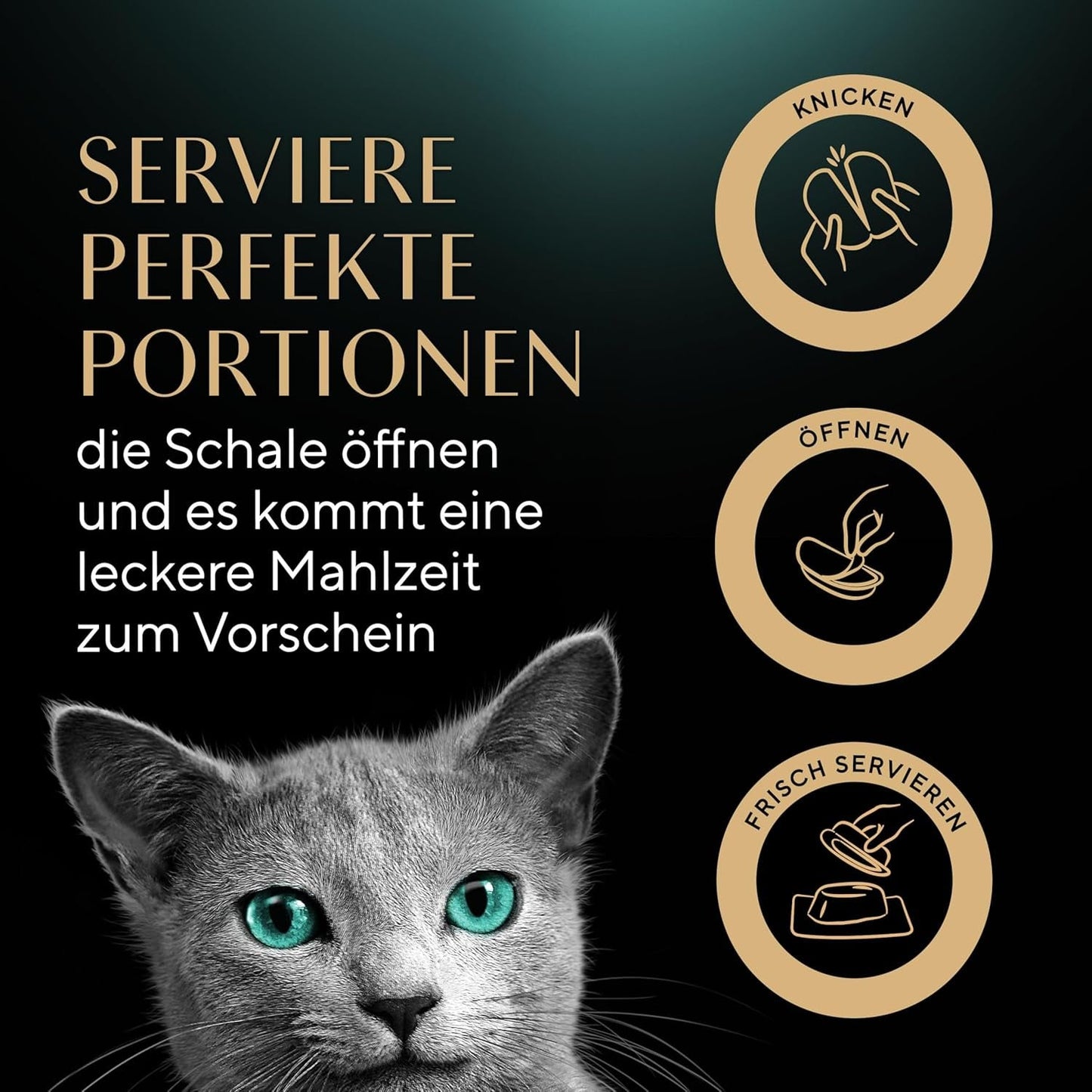SHEBA Perfect PORTIONS sauce pour chat à la dinde 8 x 3 x (2 x 375g)