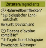 Gruau bio, petits flocons, 500g (1 paquet)