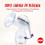 Ensemble tire-lait manuel NUK, oreiller en silicone souple, 2 biberons parfaitement combinés, 150 ml Accessoires Alimentation et Allaitement Bebe Naty Shop