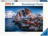 Ravensburger Puzzle 17081 - Hamnoy, Lofoten - Puzzle 3000 pièces pour adultes et enfants à partir de 14 ans, puzzle paysage norvégien Puzzle Naty Shop Hamnoy, Lofoten