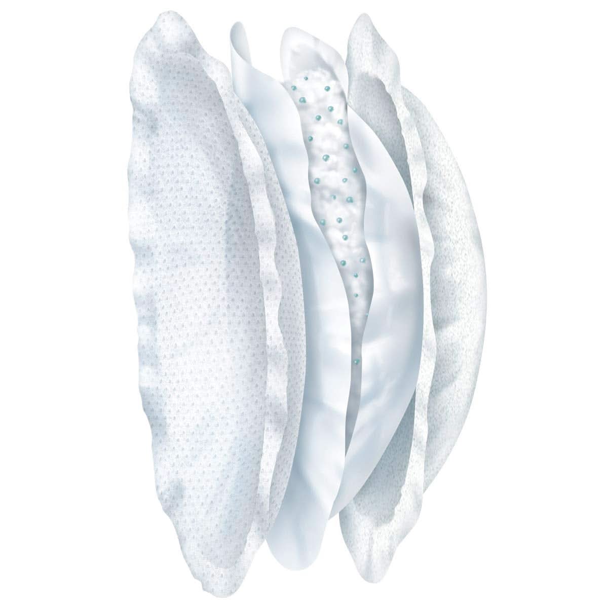 Chicco Acterielle Coussinets d'allaitement Natural Feeling, 30 pièces Accessoires d'alimentation et d'allaitement Bebe Naty Shop