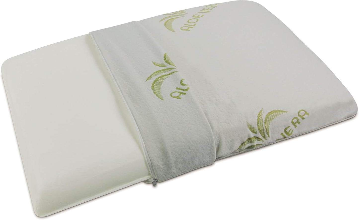 Porte-savon Oreiller en mousse à mémoire de forme avec doublure à l'aloe vera Naty Shop Oreillers standard Titre par défaut