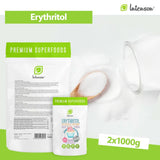 Érythritol - Alternative naturelle au sucre, 2 Kg Édulcorants Naty Shop