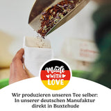 Thé Yerba Mate biologique L'original 1 kg de thé maté en vrac à haute teneur en caféine, non torréfié, séché à l'air, testé en laboratoire, feuilles de maté emballées en Allemagne, qualité supérieure Gräfenhof