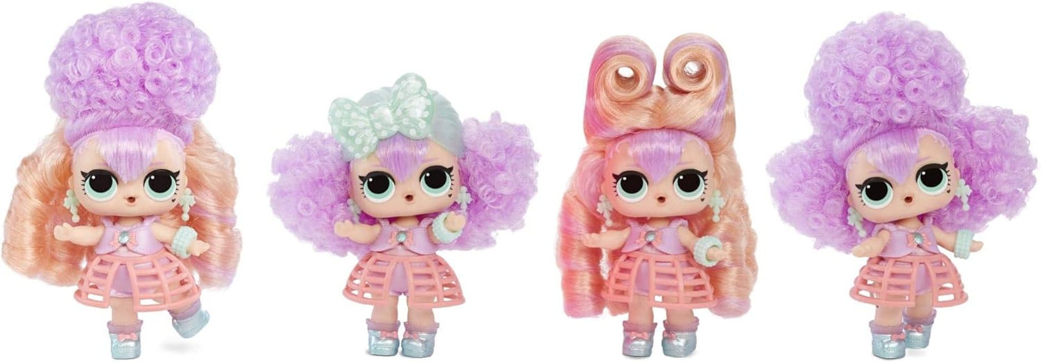 Poupées à collectionner LOL Surprise pour filles - Avec 15 surprises et coiffures différentes - #Hairvibes Dolls
