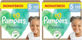 Couches Pampers Harmony taille 4, 174 couches, 9 kg-14 kg, protection douce de la peau avec protection 100 % Pampers