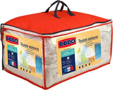 DODO 25665 Couverture 4 saisons 140 x 200 cm Couettes et couettes en polyester blanc Naty Shop