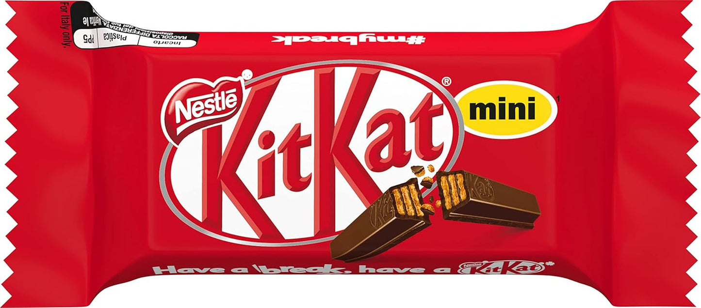 Nestlé Mini barres de chocolat gaufrettes croustillantes au chocolat au lait paquet de 3 (1 x 217 g)