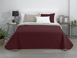 AVA | Courtepointe réversible Boutique | Pour toutes les saisons | Couleur – Gris/Rouge | Pour lit 120/135 cm. lit. (230 X 270 Cm. Ancho X Alto) | Quilt matelassé Quilts et quilts Naty Shop Titre par défaut