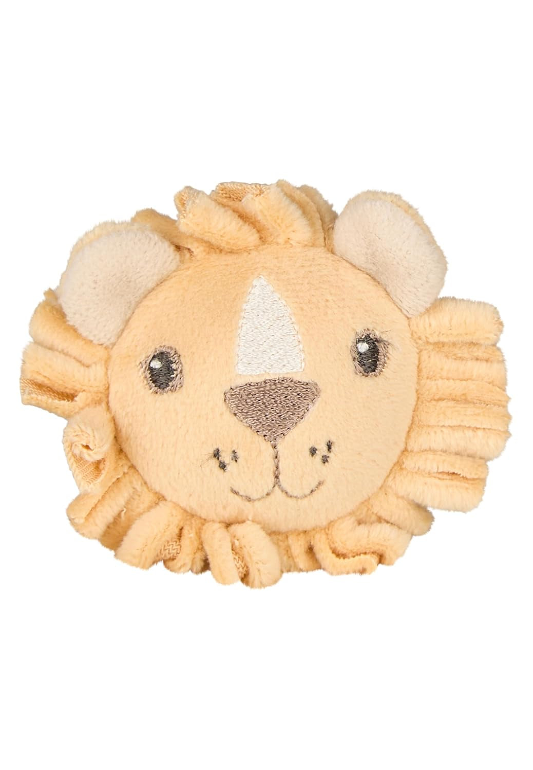 Sterntaler Bras de hochet Lion Leo - Peluche pour bébé avec hochet et élastique - Pour que bébé puisse saisir et jouer avec - Cadeau idéal, Ocre Baby Toys Naty Shop
