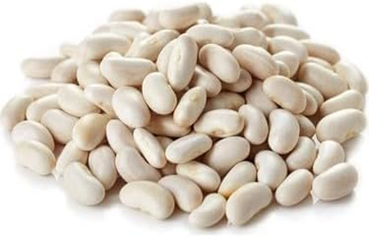 Haricots blancs Seba Garden 1 kg – (Kuru Fasulye), haricots turcs séchés de première qualité, riches en protéines et en fibres, entièrement naturels et végétaliens – idéaux pour les ragoûts, les soupes, les ragoûts
