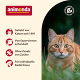 animonda Carny Adult Single Protein Pure Chicken (6 x 400g), nourriture humide pour chats adultes avec une seule source de protéines, nourriture humide pour chats adultes, sans céréales et sans sucre