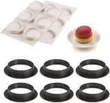 Moule à mini gâteaux Silikomart, Glam, 6 pièces Cuisine Naty Shop