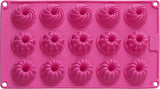 Birkmann, Easy Baking, Donutblech, Backform Für 6 Donuts, Mit Hochwertiger Antihaftbeschichtung, Ø 9 Cm, Mit Rezept, 881631 Moules et plaques pour la cuisson Naty Shop 15Er Gugelhupfform