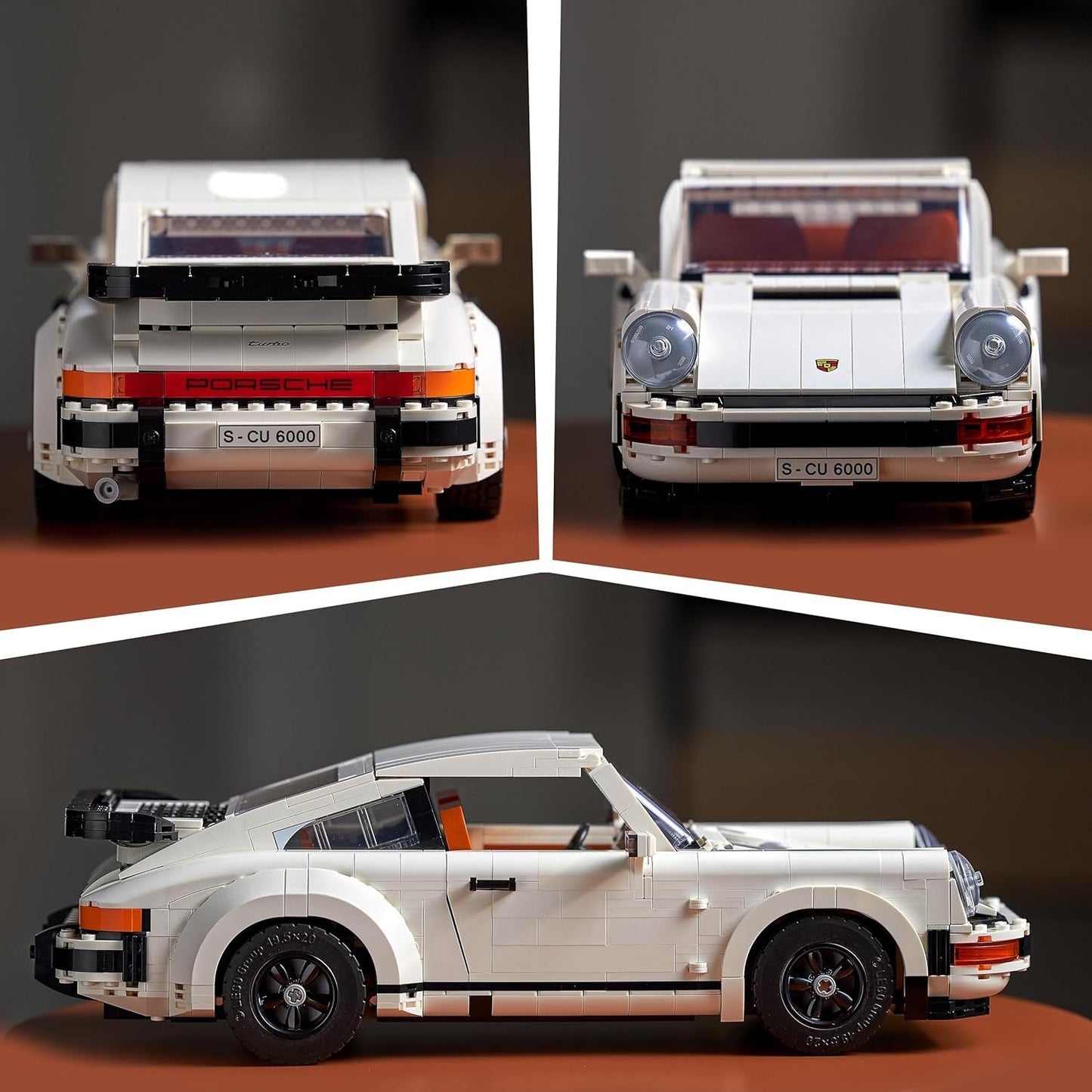 Modèle de voiture LEGO Icons Porsche 911 pour adultes, kit de modèle de voiture de course à collectionner 10295 Kits de construction Besuche an LEGO-Store
