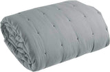 Pierre Cardin 1 Bouti Dots - Lit 90 Cm - Couleur Gris C5 Couettes et couettes Naty Shop