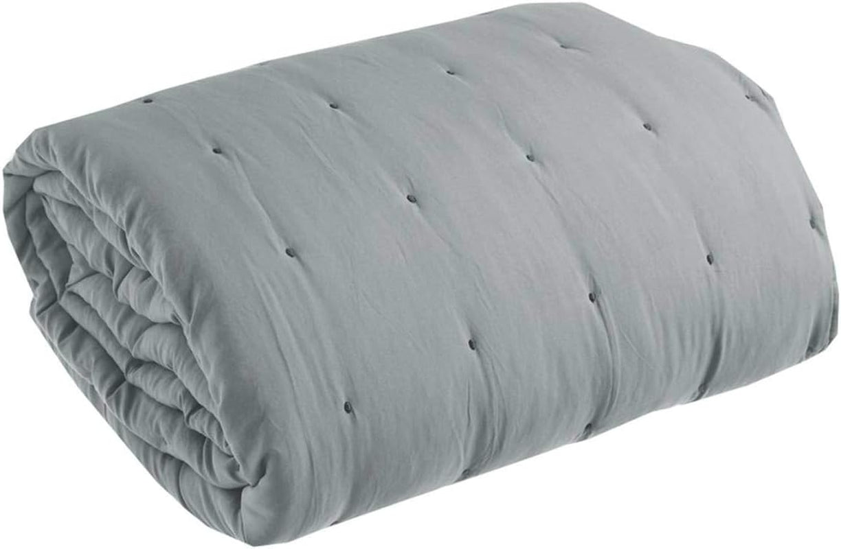 Pierre Cardin 1 Bouti Dots - Lit 90 Cm - Couleur Gris C5 Couettes et couettes Naty Shop
