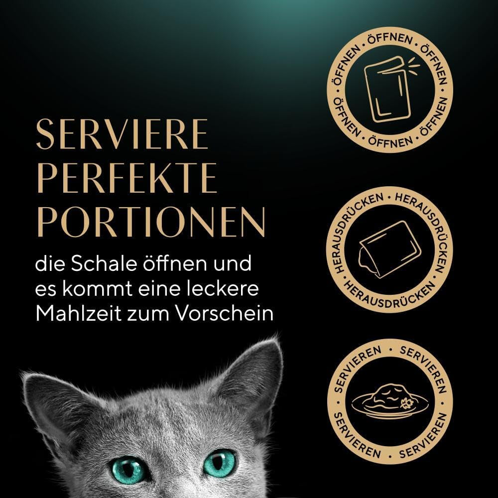 Sheba CATCARE Sachet Wet Fresh & FINE (Viande) Morceaux EN Sauce Adulte 50G Multipack Standard