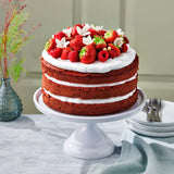 Funcakes Mix Für Red Velvet Cake, Sans Gluten: Einfach Zu Berübenen, Schön Weicher Und Fluffiger Kuchen Mit Leichtem Schokoladengeschmack, Perfekte Rote Farbe, 400G Mélange pour la pâtisserie et la cuisine Naty Shop