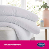 Couette Silentnight "Ultrabounce", microfibre, blanc, lit simple Couettes et couettes Naty Shop