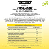 Boulgour Italien Bio 5 kg, blé entier, blé dur, blé concassé, idéal pour réaliser des taboulés et des plats orientaux, format pratique