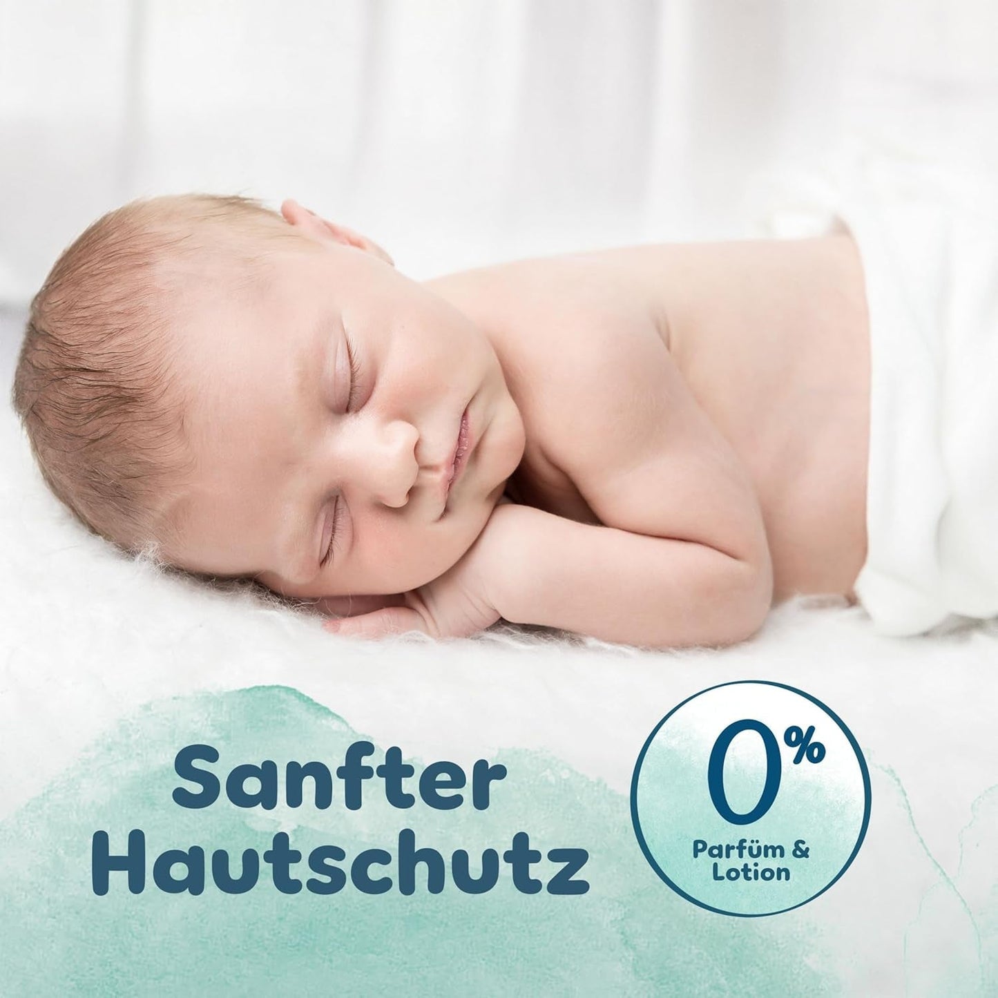 Couches Pampers Harmony taille 1, 180 couches, 2kg-5kg, protection douce de la peau avec protection 100% Pampers