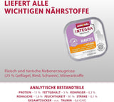 animonda INTEGRA PROTECT Diabetes with Volaille (16 x 100 g), nourriture humide pour chat diabétique, nourriture diététique pour chat diabétique, nourriture humide sans sucre