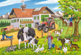 Schmidt Spiele 56216 Puzzle pour enfants, 3X24 pièces Puzzle Naty Shop