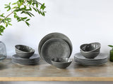CreaTable, 21627, série Orient Mandala, service de table 18 pièces, service d'assiettes en porcelaine, passe au lave-vaisselle et au micro-ondes, fabriqué en Europe