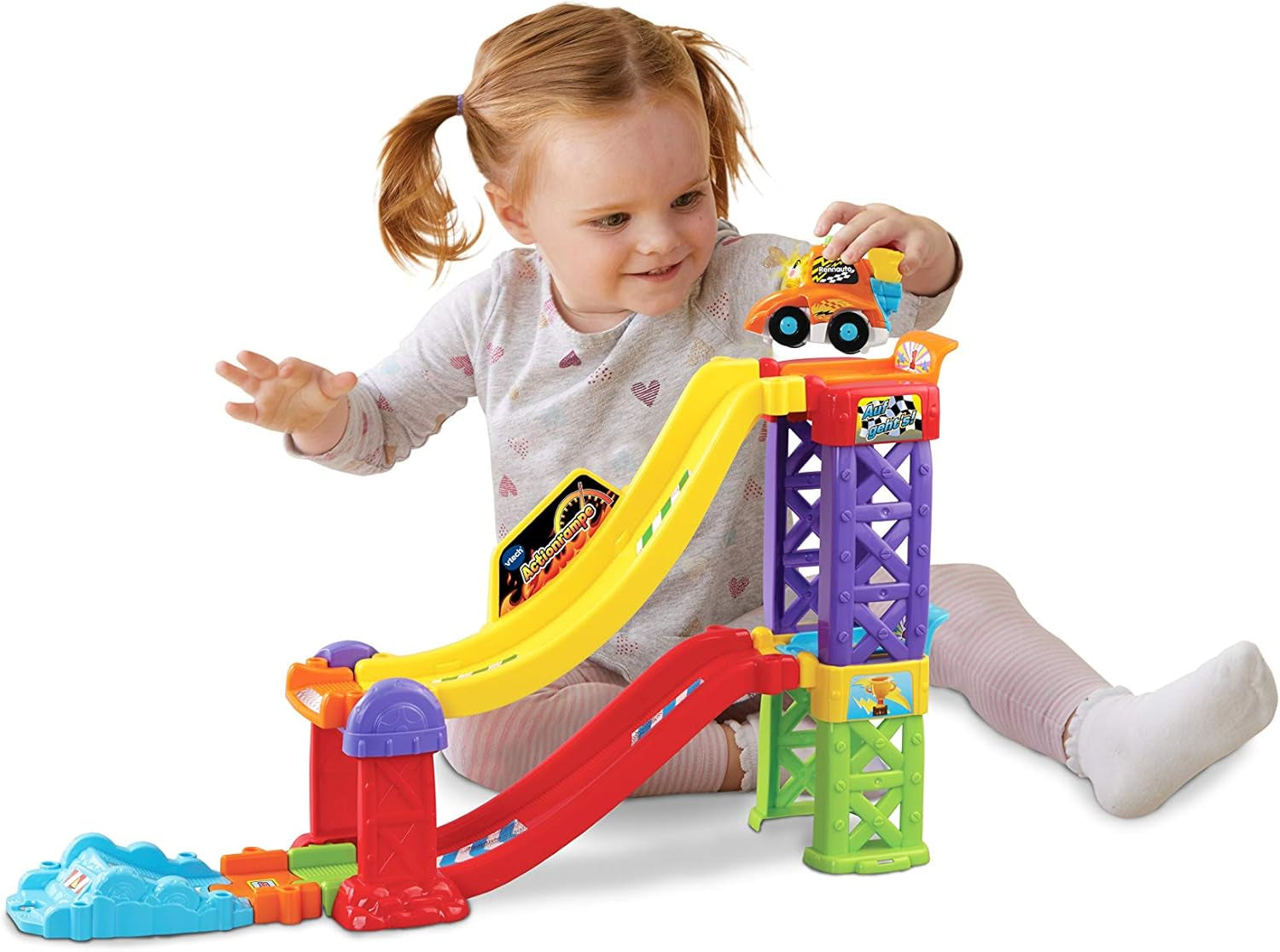 Vtech Electronics 80-527504 TUT Rampe d'action speedster pour bébé Jouets pour bébé Naty Shop
