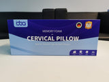 Oreiller orthopédique ergonomique pour douleurs cervicales, oreiller en mousse à mémoire de forme abdominale, oreiller anti-ronflement pour hommes et femmes (62 x 34,5 x 12/8 cm) Oreillers orthopédiques cervicaux Naty Shop