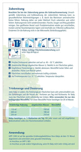 HiPP 3 Lait de suite Bio (4 x 600g) - après 10 mois, avec Oméga-3 (DHA, ALA), Calcium, Vitamine D, de la meilleure qualité biologique