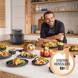 Philips Airfryer 3000 Series 6,2 L, Fenêtre de cuisson, 16 fonctions de cuisson en 1, Technologie Rapidair plus, Élimination des graisses, Application de recettes Homeid Appliances Naty Shop
