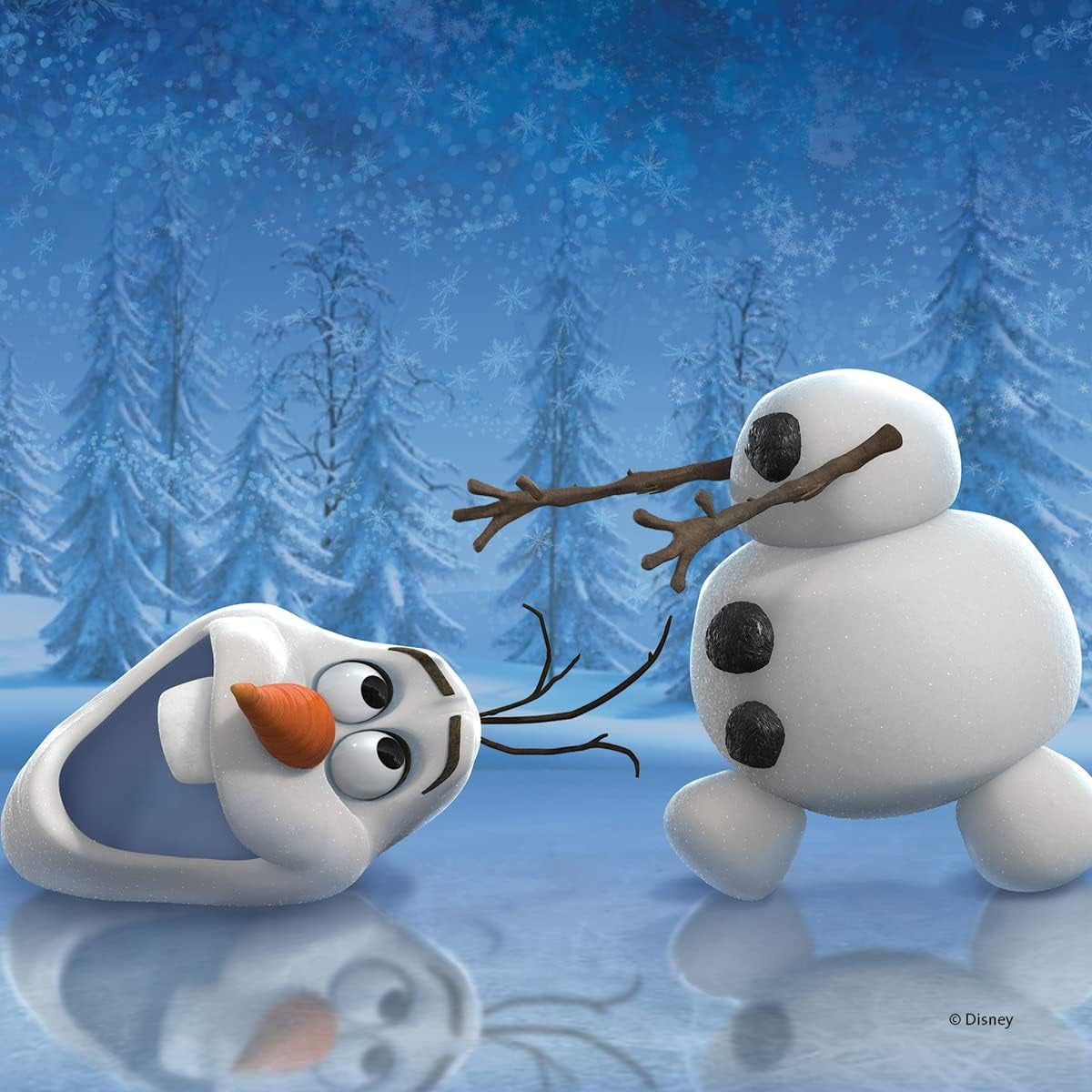 Ravensburger Puzzle pour enfants - 09264 Aventures au pays d'hiver - puzzle pour les enfants de plus de 5 ans, puzzle Disney La Reine des Neiges avec 3X49 pièces Puzzle Naty Shop