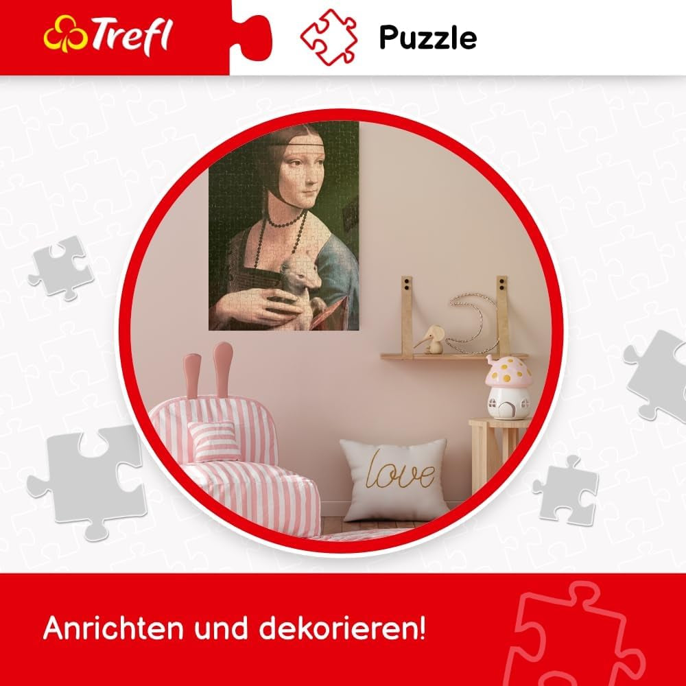 Trefl 10880 Colibris sous les tropiques 1000 pièces - Puzzle d'oiseaux à faire soi-même, divertissement créatif, pour adultes et enfants de 12 ans et plus, puzzle multicolore Naty Shop