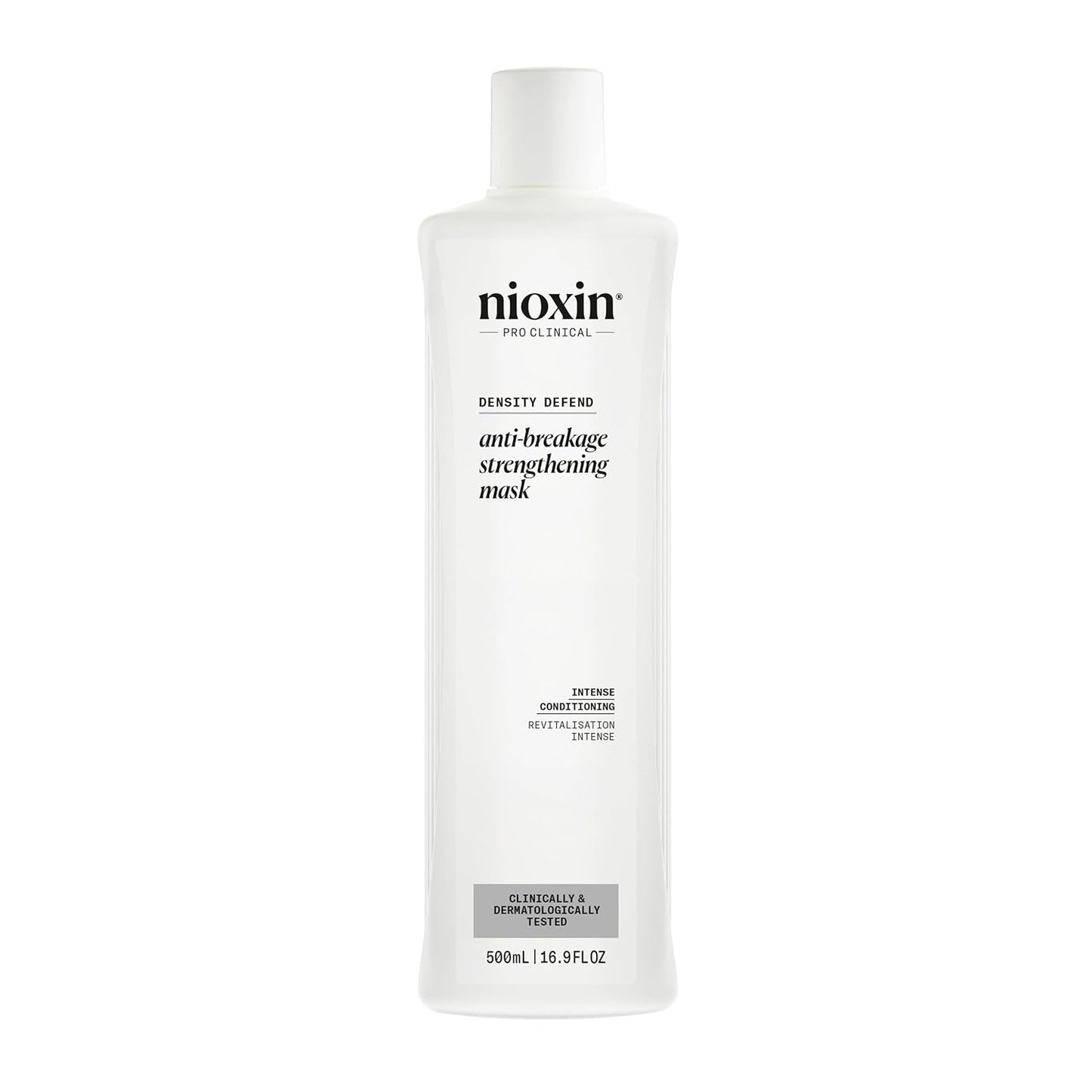 Nioxin Density Defend Anti-Breakage Strengthening Hair Mask - Masque capillaire hydratant contre la casse des cheveux, soin capillaire sans rinçage à la vitamine C Masque capillaire Naty Shop 500 Ml (1 pack)